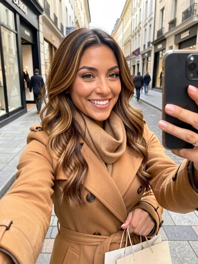 Foto de perfil de ejemplo de Bumble