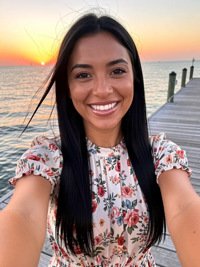 Foto de perfil de ejemplo de Badoo
