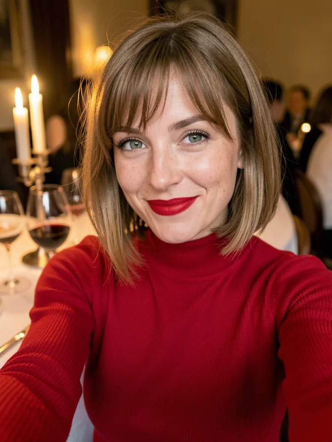 Foto de perfil de ejemplo de Happn