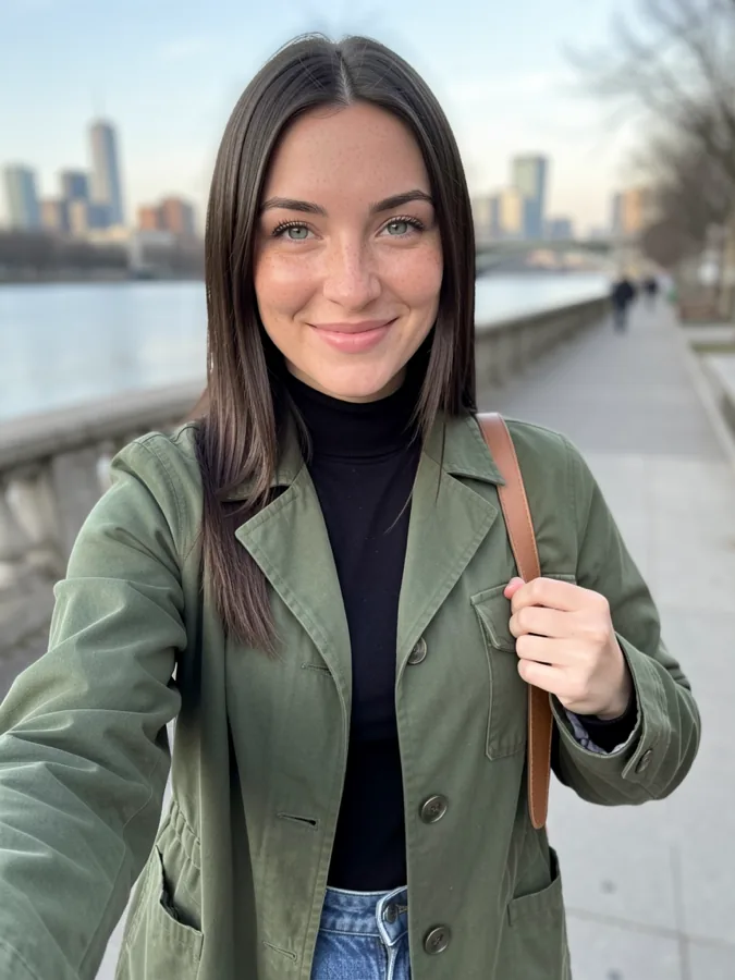 Foto de perfil de ejemplo de Tinder