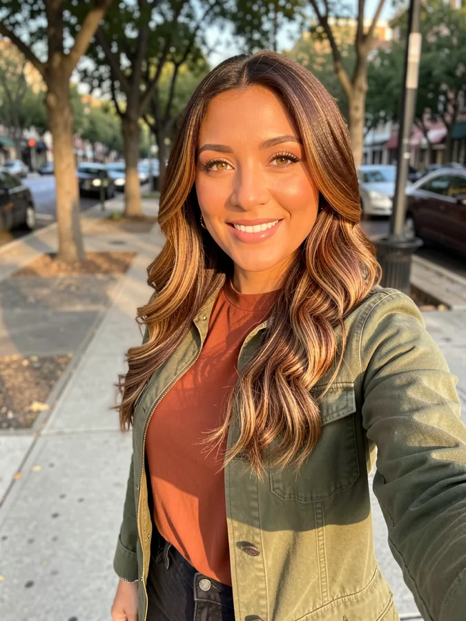 Foto de perfil de ejemplo de Bumble