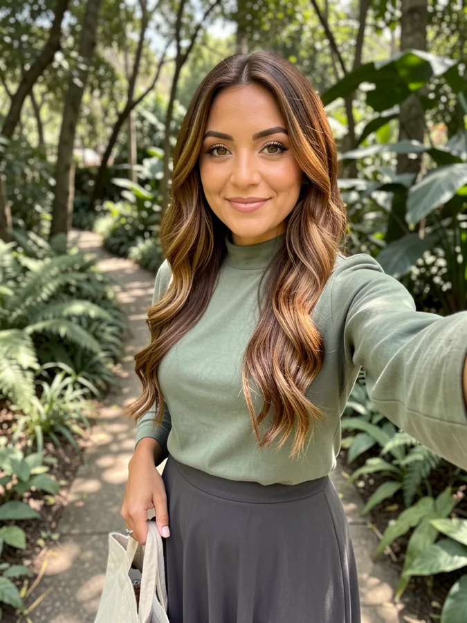 Foto de perfil de ejemplo de Bumble